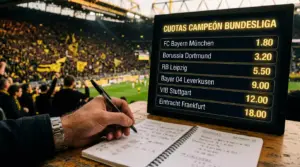 Cuotas del campeón de la Bundesliga 2025/26: comparativa completa de probabilidades