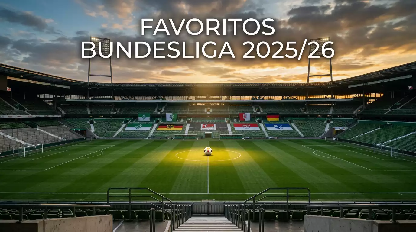 Favoritos para ganar la Bundesliga 2025/26 con analisis de candidatos al titulo